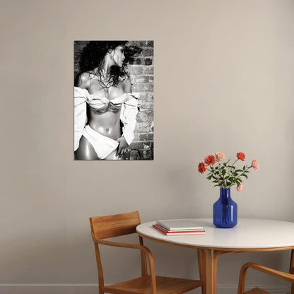 Rihanna Celebrity Barbadian Singer Actor Sexy Girl Poster Wall Art Print Home Wall Decor