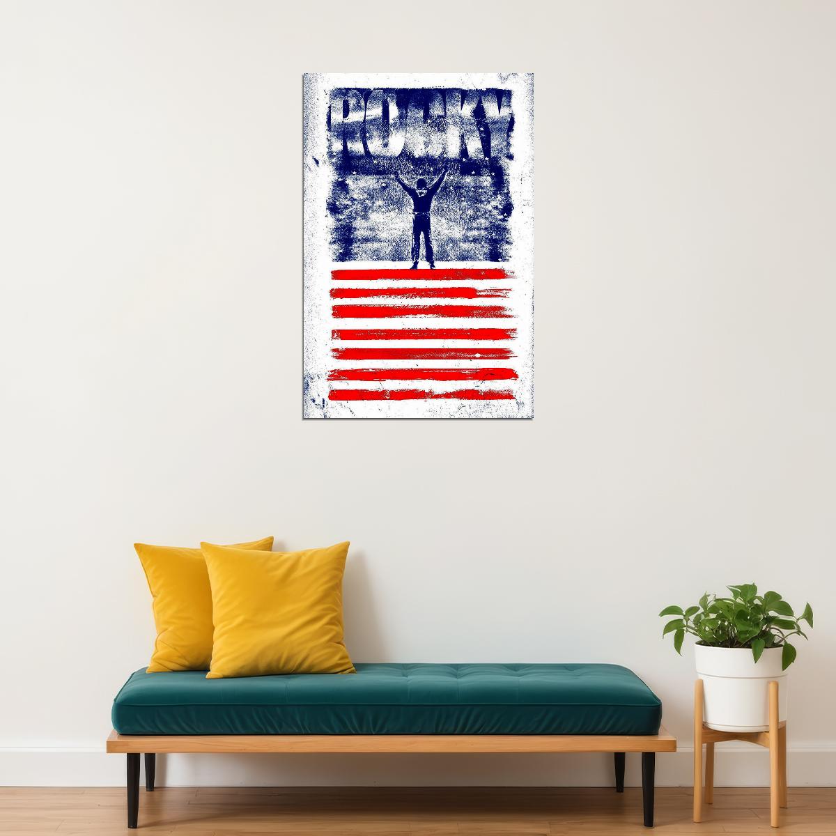 Rocky Drama Sports Fight Cinema Movie Hot Film Poster Wall Art Print Home Wall Decor