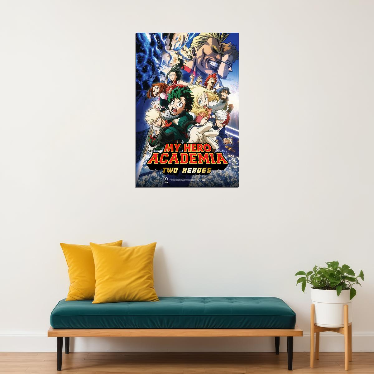 My Hero Academia Action Adventure Japan Anime Poster Wall Art Print Home Wall Decor - xonomax