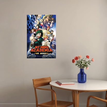 My Hero Academia Action Adventure Japan Anime Poster Wall Art Print Home Wall Decor - xonomax