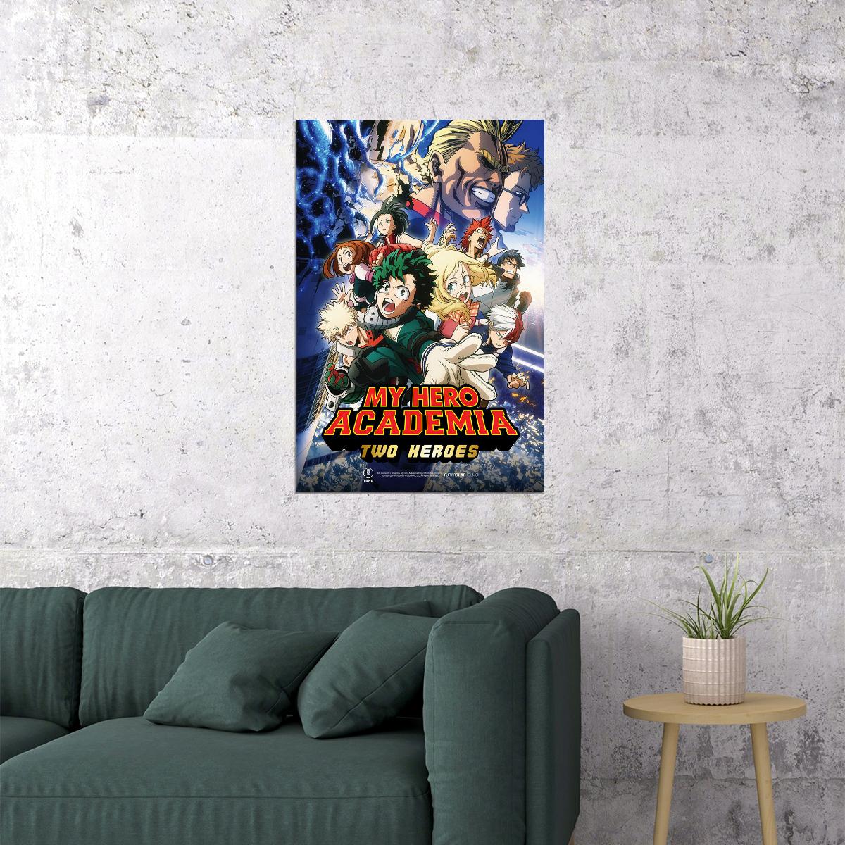 My Hero Academia Action Adventure Japan Anime Poster Wall Art Print Home Wall Decor - xonomax