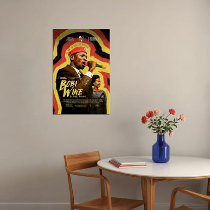 Bobi Wine The People's President Documentary Cinema Film Poster Wall Art Print Home Wall Decor - xonomax