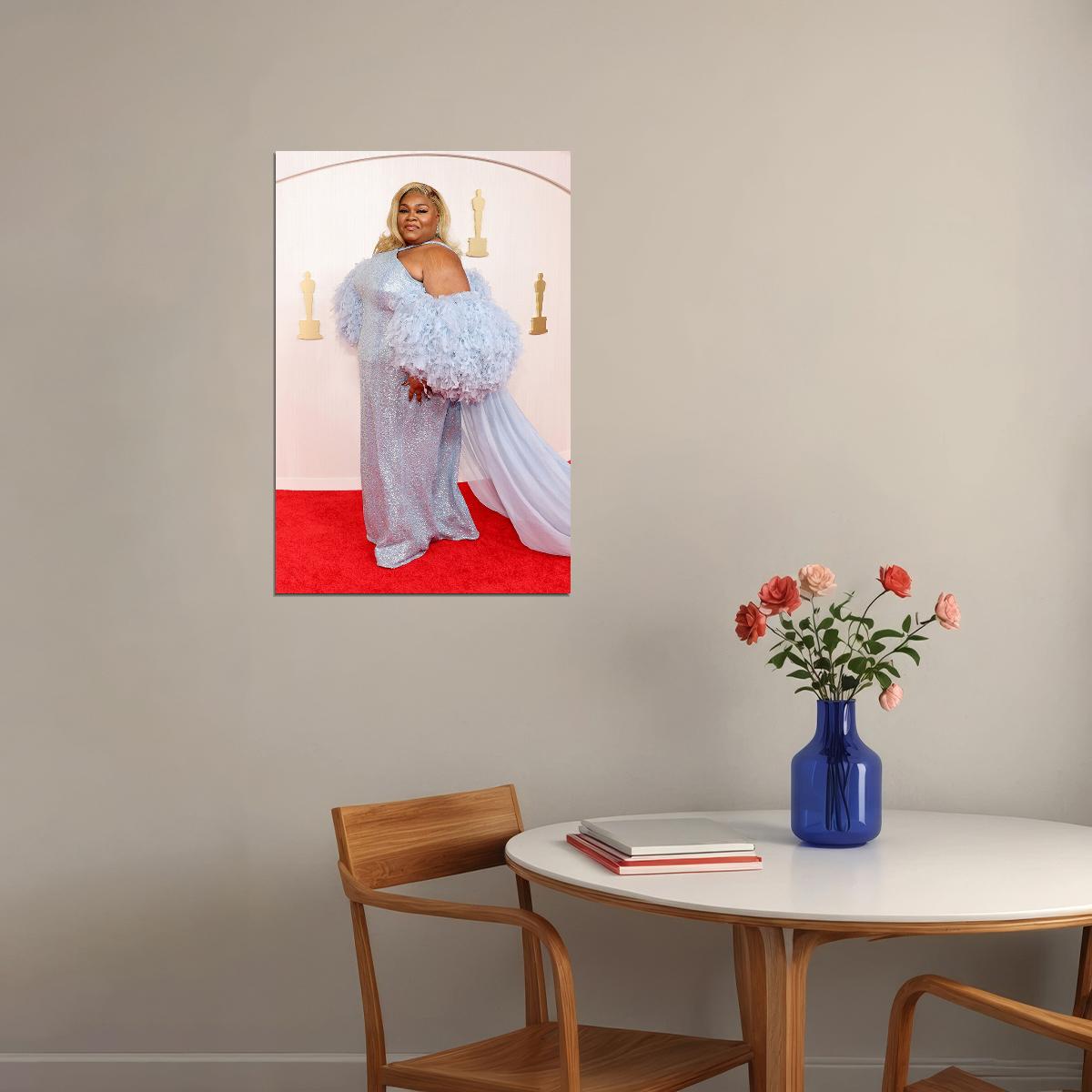 Da'vine Joy Randolph 2024 Celebrity American Actress Poster Wall Art Print Home Wall Decor - xonomax