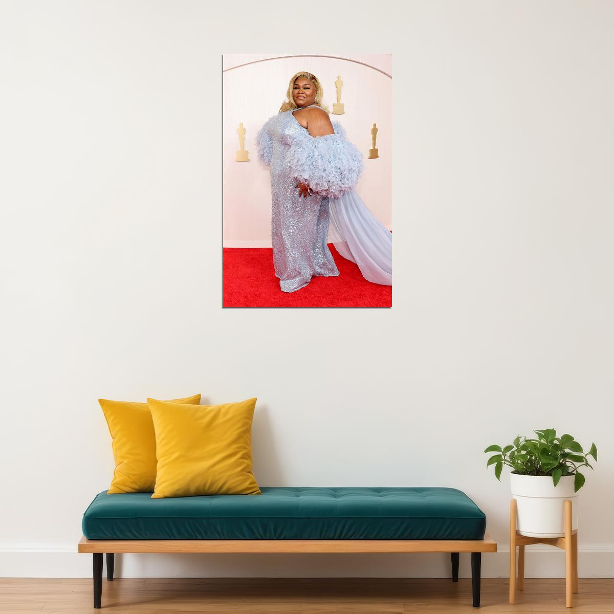 Da'vine Joy Randolph 2024 Celebrity American Actress Poster Wall Art Print Home Wall Decor - xonomax