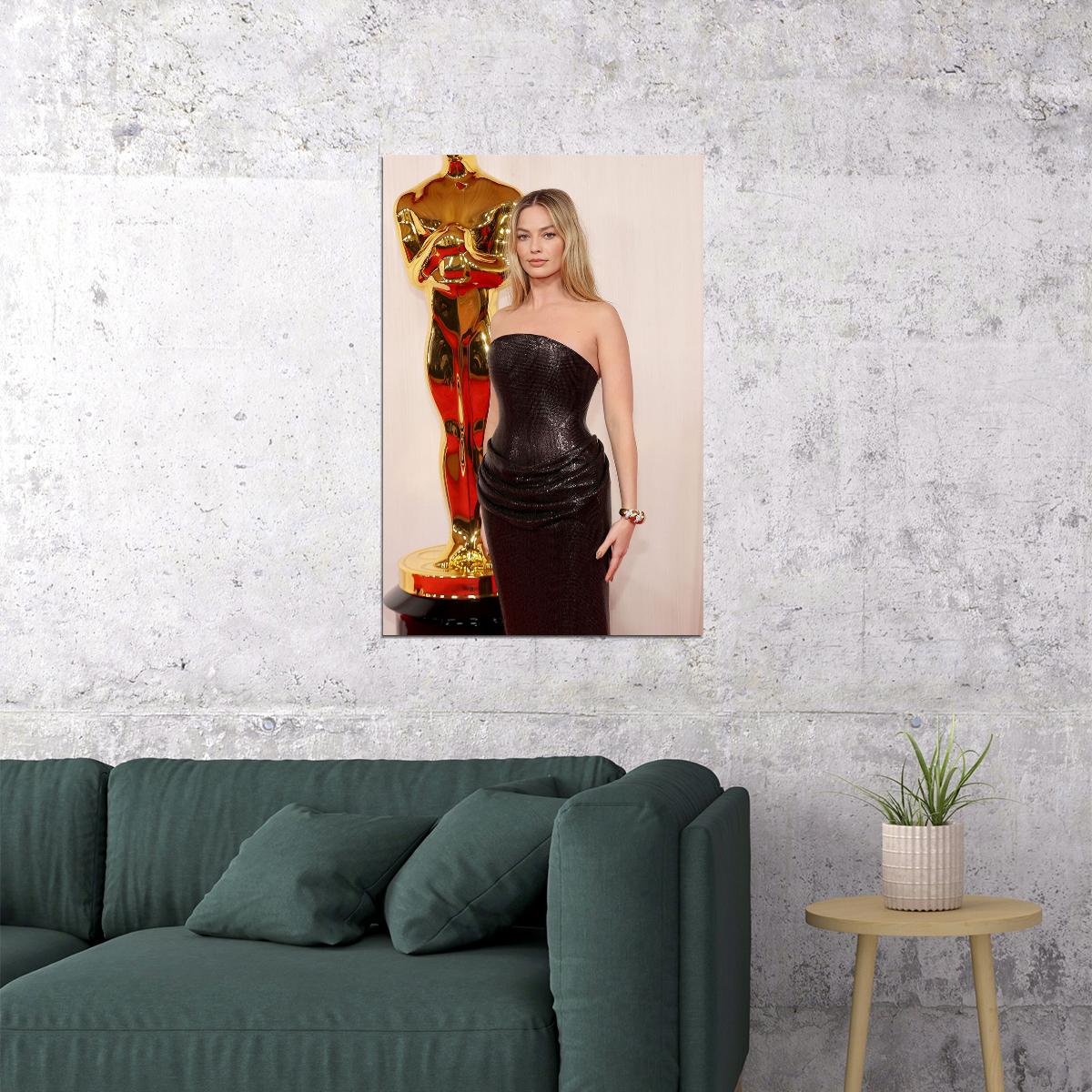 Margot Robbie 2024 Celebrity Australian Actress Poster Wall Art Print Home Wall Decor - xonomax