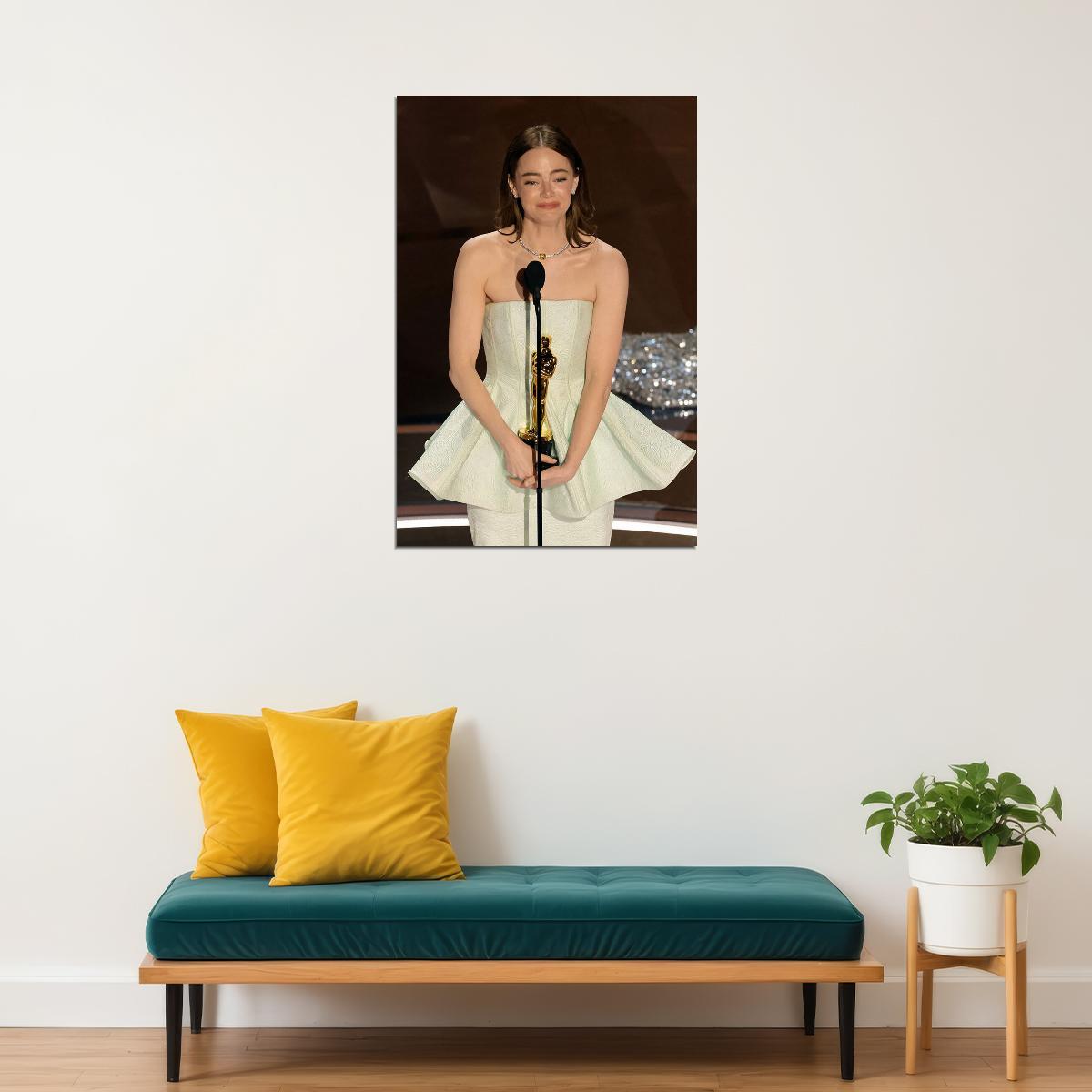 Emma Stone 2024 Celebrity American Cinema Actress Poster Wall Art Print Home Wall Decor - xonomax