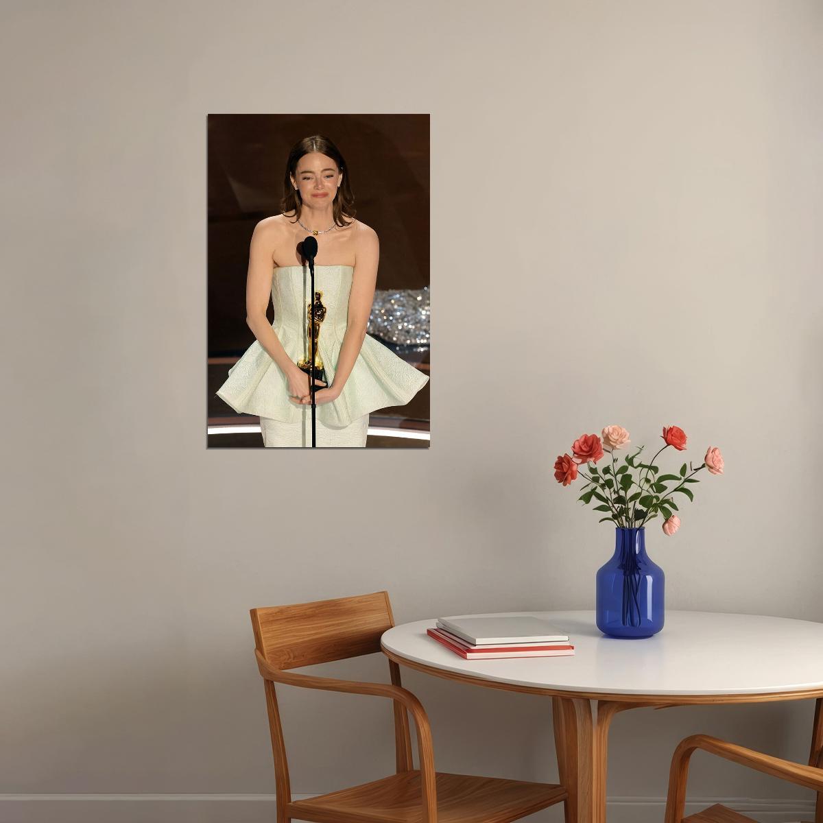 Emma Stone 2024 Celebrity American Cinema Actress Poster Wall Art Print Home Wall Decor - xonomax