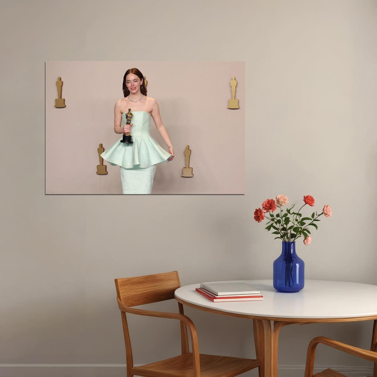 Emma Stone 2024 Celebrity American Actress Gift Poster Wall Art Print Home Wall Decor - xonomax