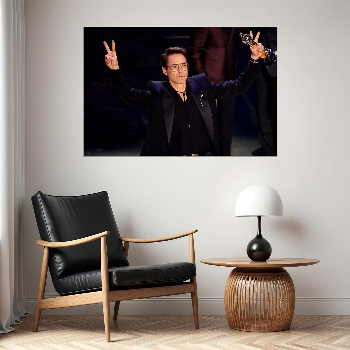 Robert Downey Jr. 2024 American Cinema Actor Gift Poster Wall Art Print Home Wall Decor