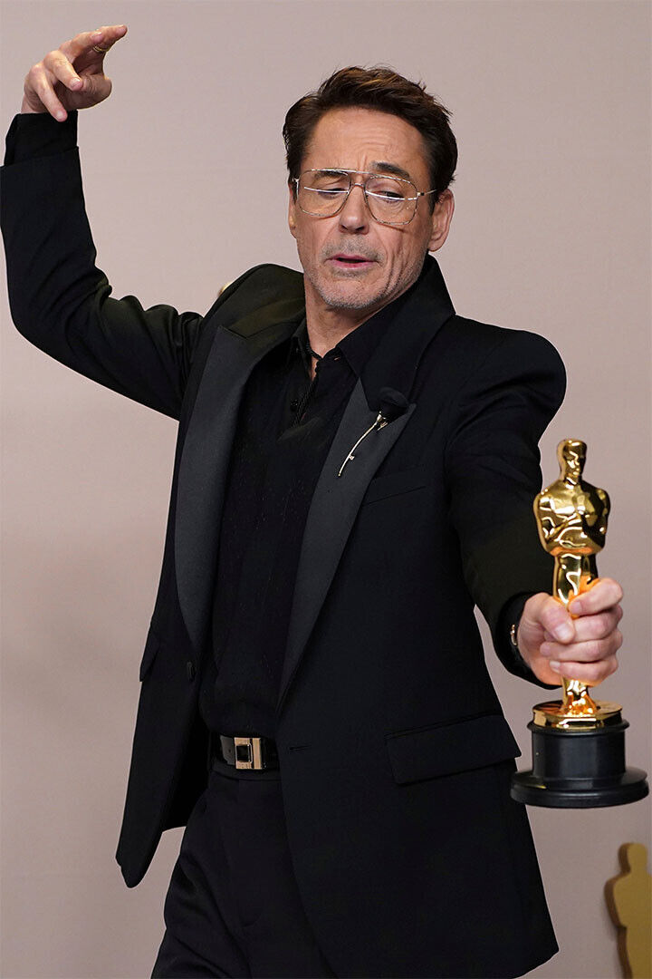 Robert Downey Jr. 2024 Celebrity American Actor Gift Poster Wall Art Print Home Wall Decor