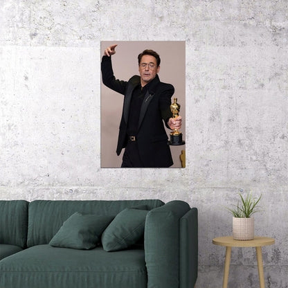 Robert Downey Jr. 2024 Celebrity American Actor Gift Poster Wall Art Print Home Wall Decor