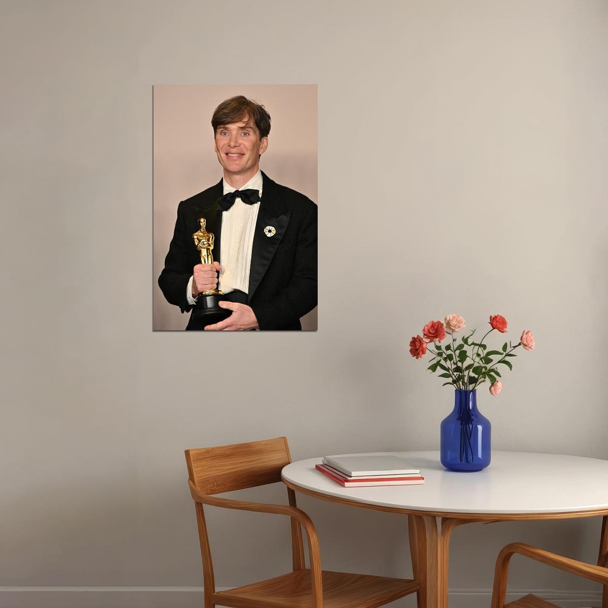 Cillian Murphy 2024 Celebrity Irish Actor Artist Poster Wall Art Print Home Wall Decor - xonomax