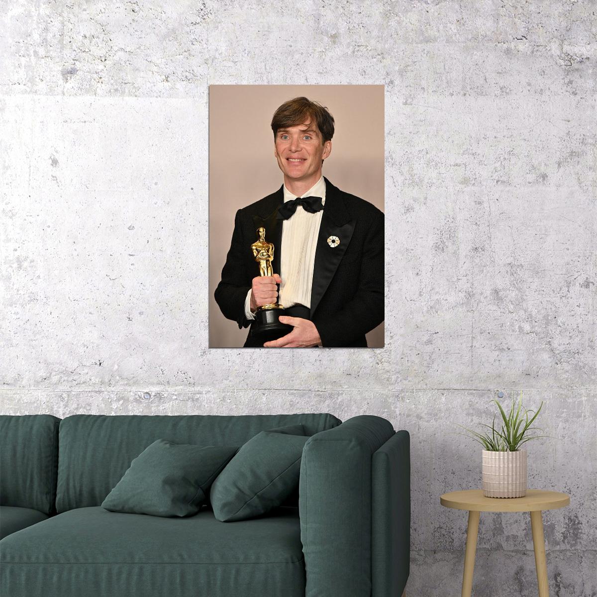 Cillian Murphy 2024 Celebrity Irish Actor Artist Poster Wall Art Print Home Wall Decor - xonomax