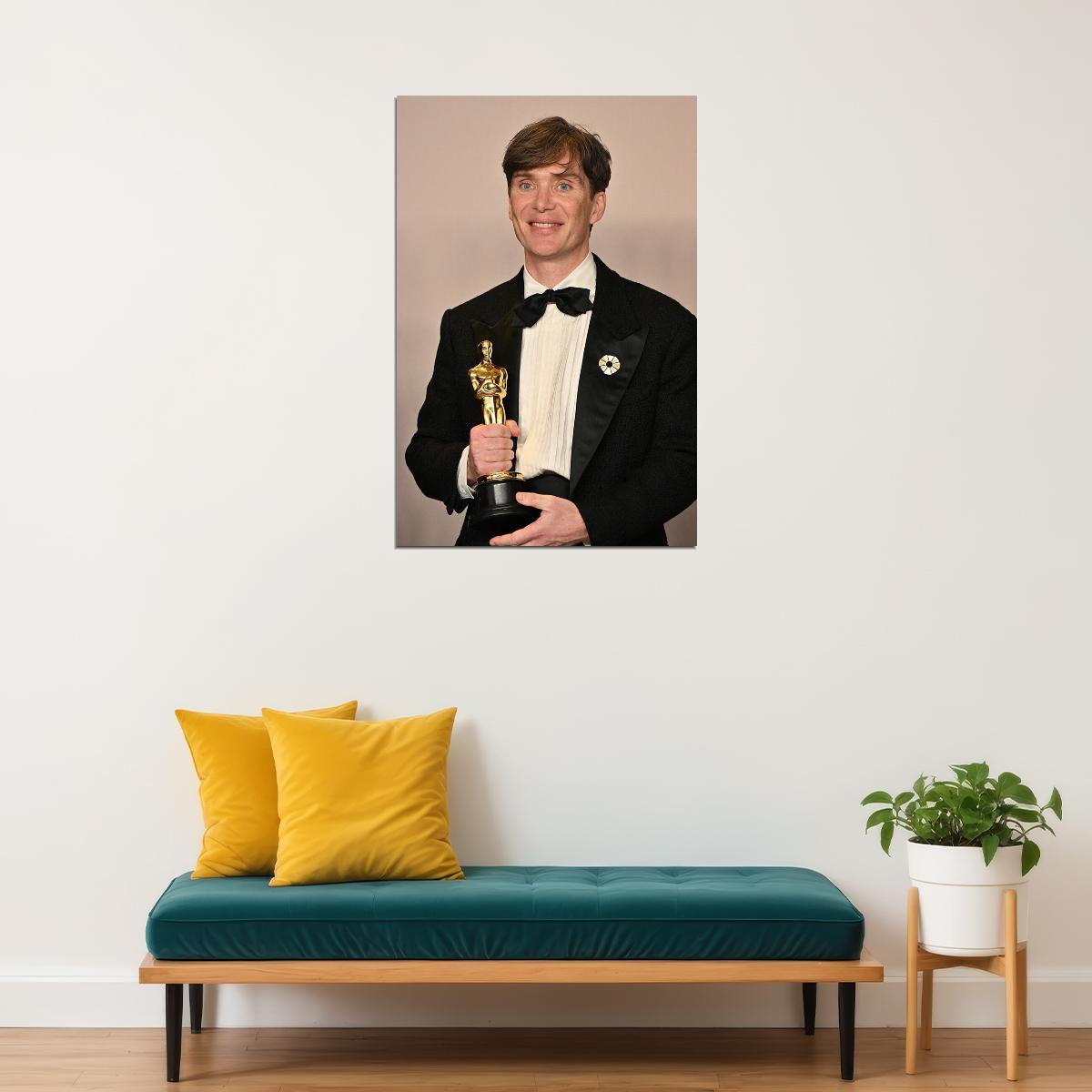 Cillian Murphy 2024 Celebrity Irish Actor Artist Poster Wall Art Print Home Wall Decor - xonomax