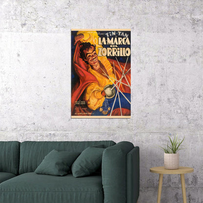 La Marca Del Zorrillo Cinema Comedy Fantasy Cinema Film Poster Wall Art Print Home Wall Decor - xonomax