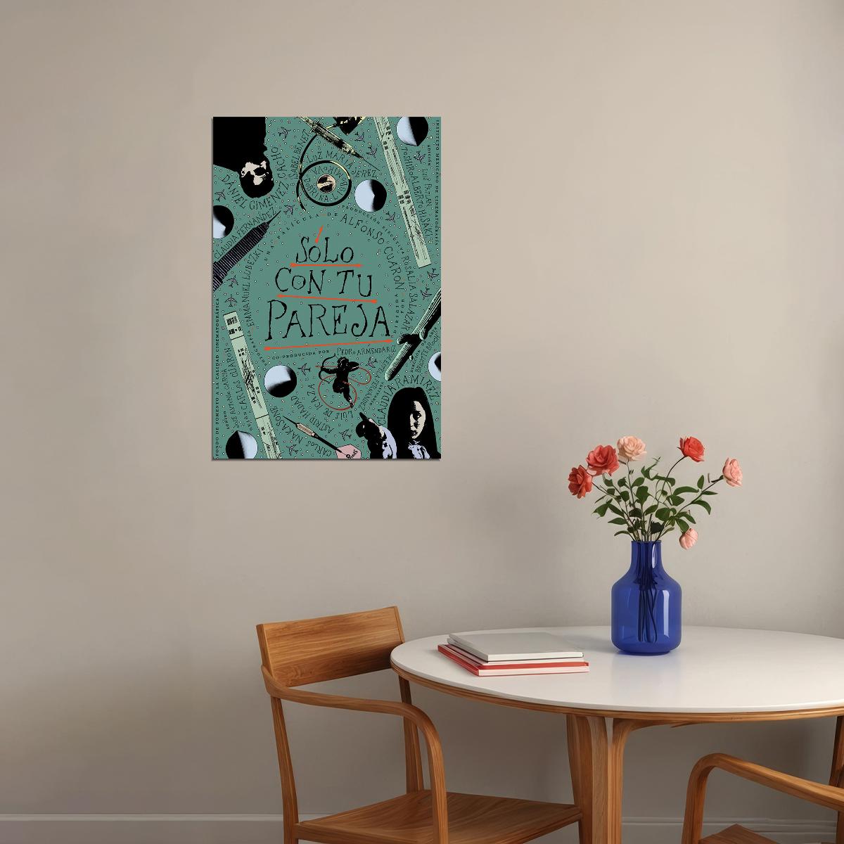 Solo Con Tu Pareja Comedy Romance Cinema Film Poster Wall Art Print Home Wall Decor - xonomax