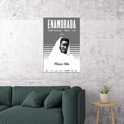 Enamorada Drama Romance War Cinema Film Movie Poster Wall Art Print Home Wall Decor - xonomax