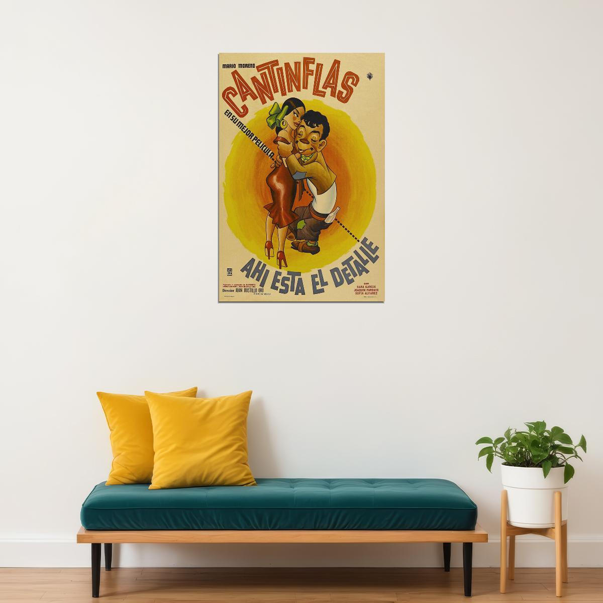 Ahi Esta El Detalle Comedy Drama Cinema Film Movie Poster Wall Art Print Home Wall Decor - xonomax