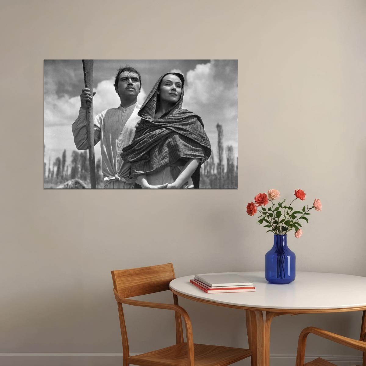 Maria Candelaria Romance Drama Cinema Film Movie Poster Wall Art Print Home Wall Decor - xonomax