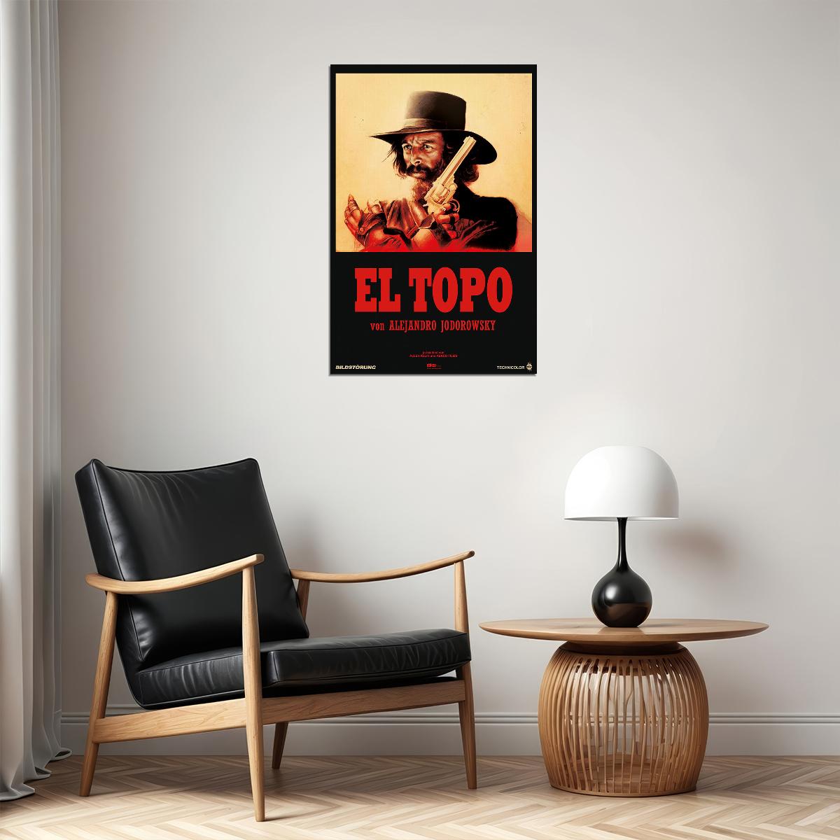 El Topo Drama Western Cinema Film Movie Poster Wall Art Print Home Wall Decor - xonomax