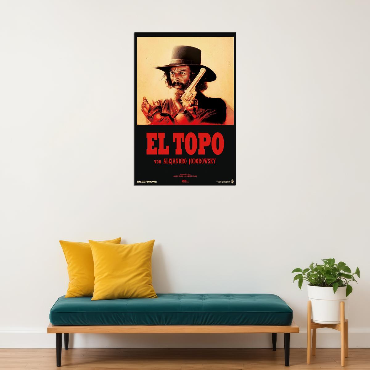El Topo Drama Western Cinema Film Movie Poster Wall Art Print Home Wall Decor - xonomax