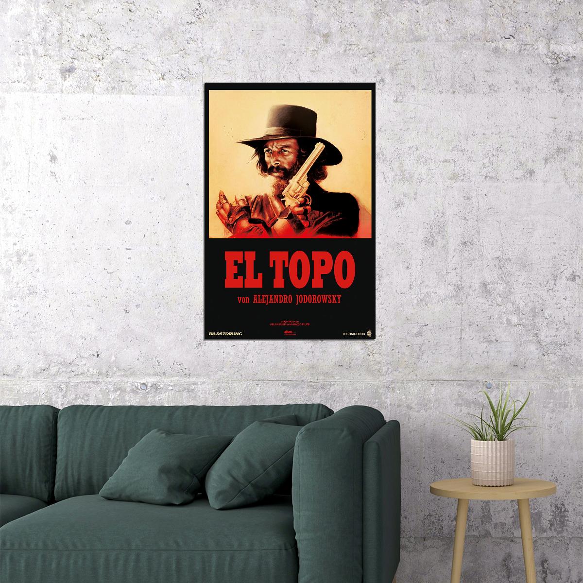 El Topo Drama Western Cinema Film Movie Poster Wall Art Print Home Wall Decor - xonomax