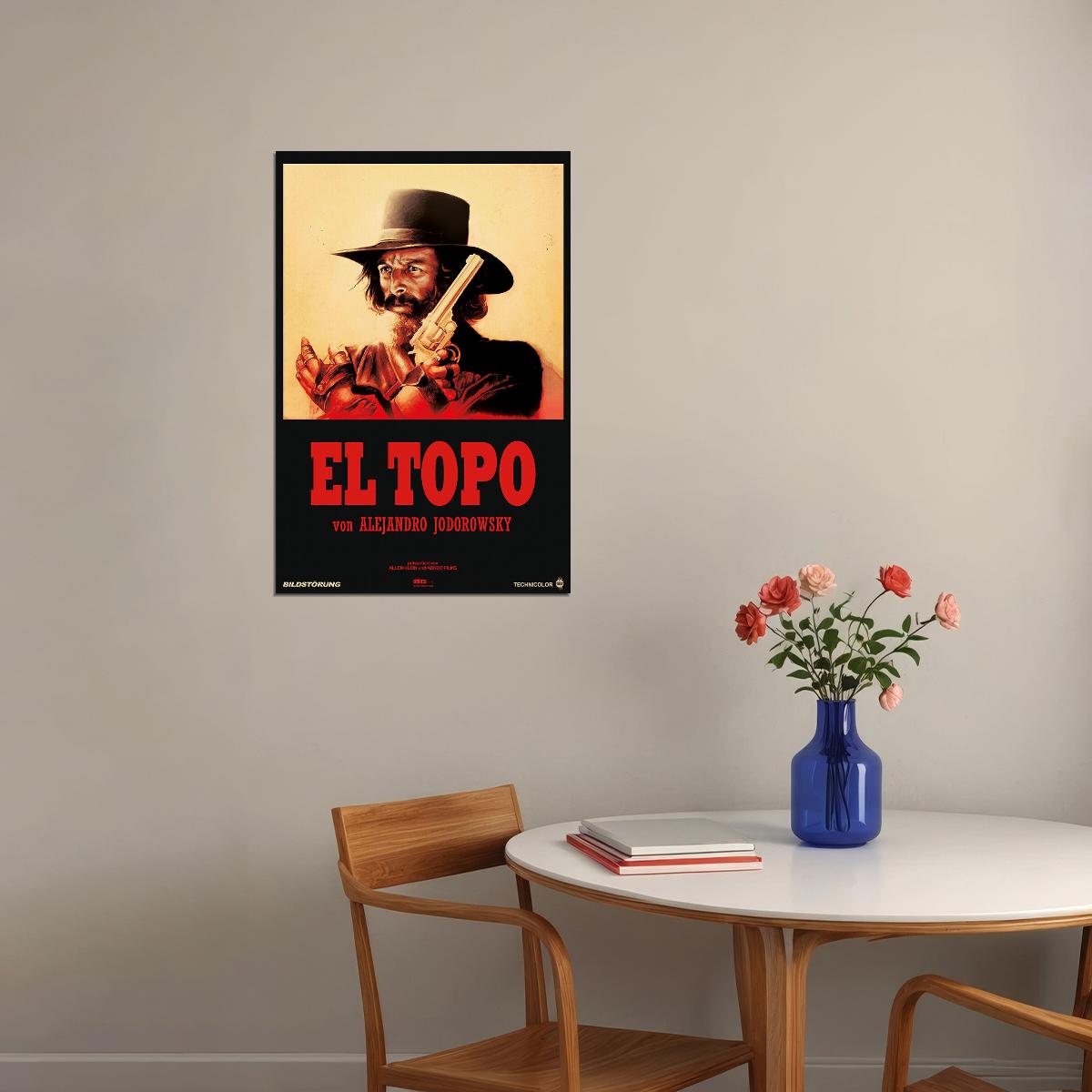 El Topo Drama Western Cinema Film Movie Poster Wall Art Print Home Wall Decor - xonomax