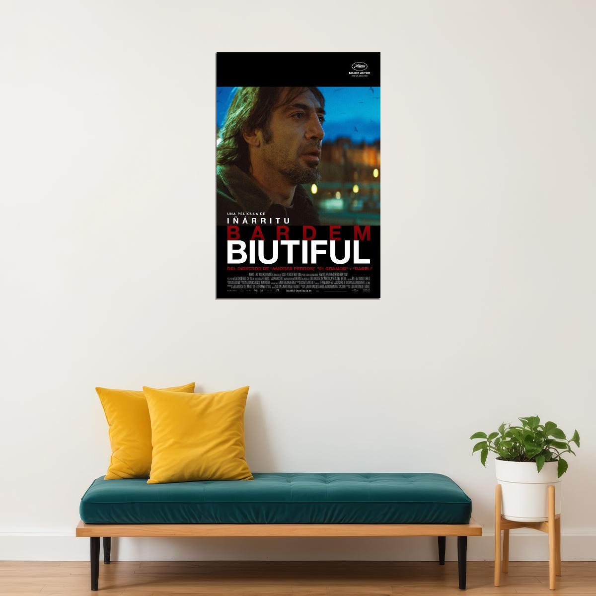 Biutiful Drama Romance Cinema Film Movie Poster Wall Art Print Home Wall Decor - xonomax