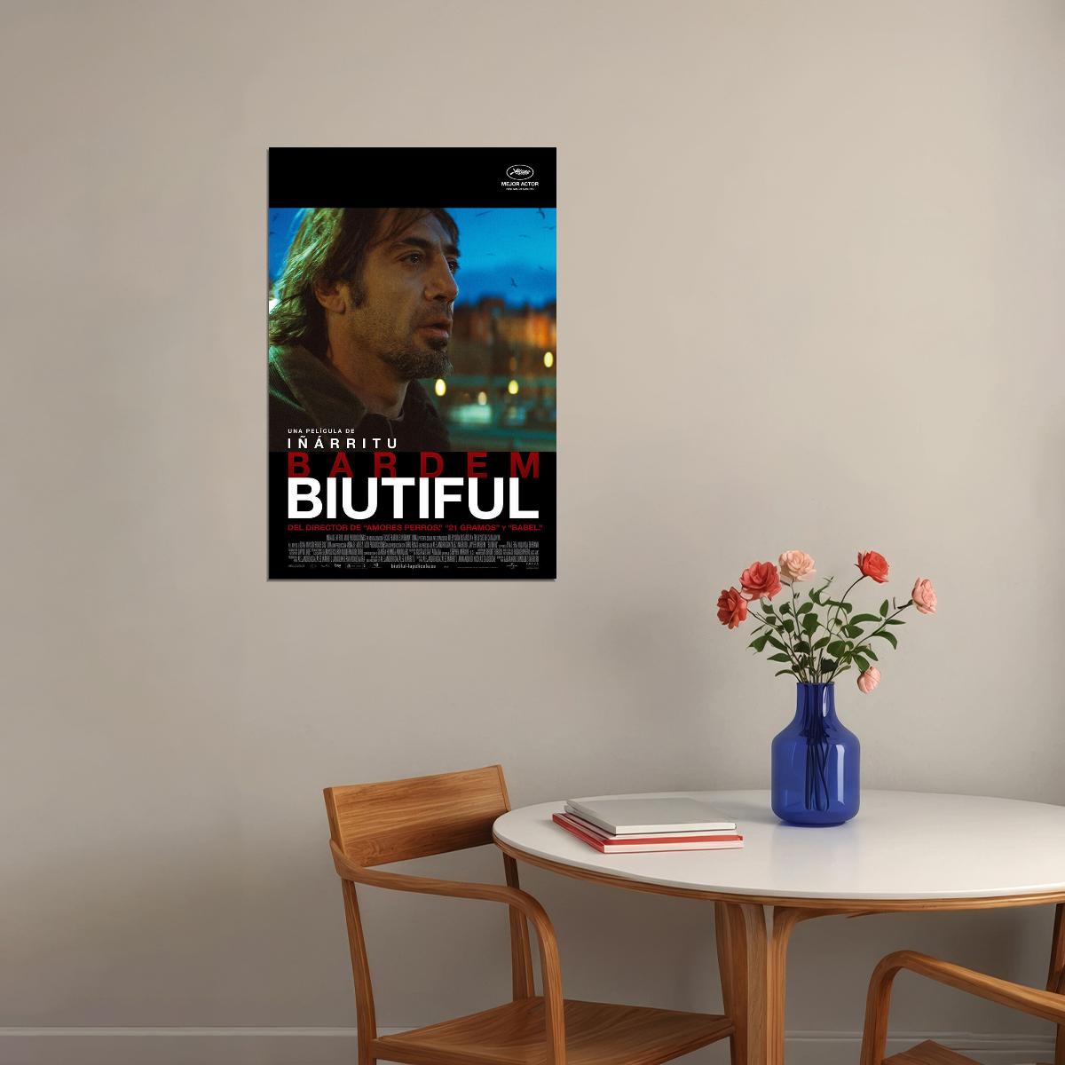 Biutiful Drama Romance Cinema Film Movie Poster Wall Art Print Home Wall Decor - xonomax
