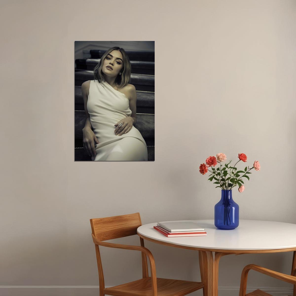 Lucy Hale Celebrity American Cinema Actor Musician Poster Wall Art Print Home Wall Decor - xonomax