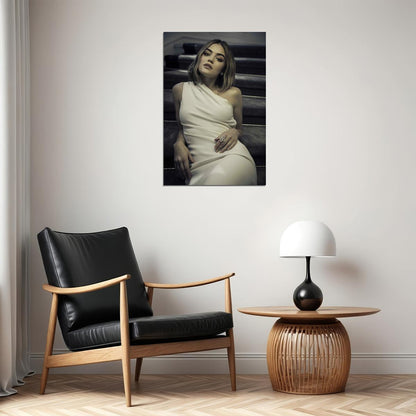 Lucy Hale Celebrity American Cinema Actor Musician Poster Wall Art Print Home Wall Decor - xonomax