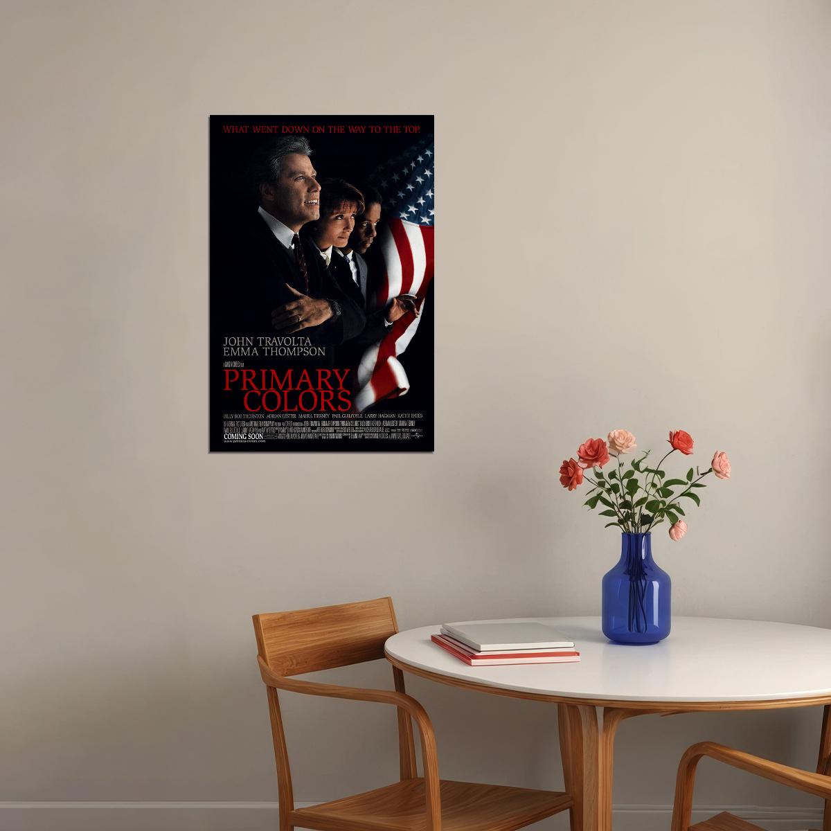Primary Colors Comedy Drama Cinema Film Movie Poster Wall Art Print Home Wall Decor - xonomax
