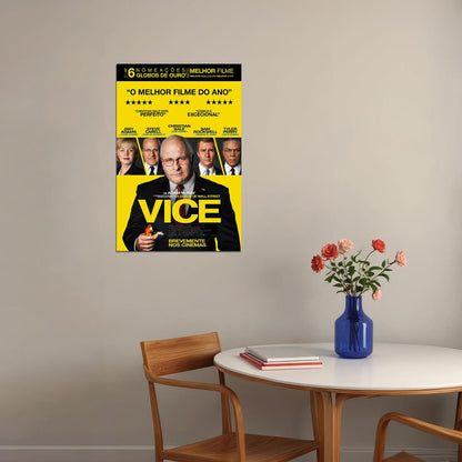 Vice 2018 Biography History Drama Cinema Film Movie Poster Wall Art Print Home Wall Decor - xonomax