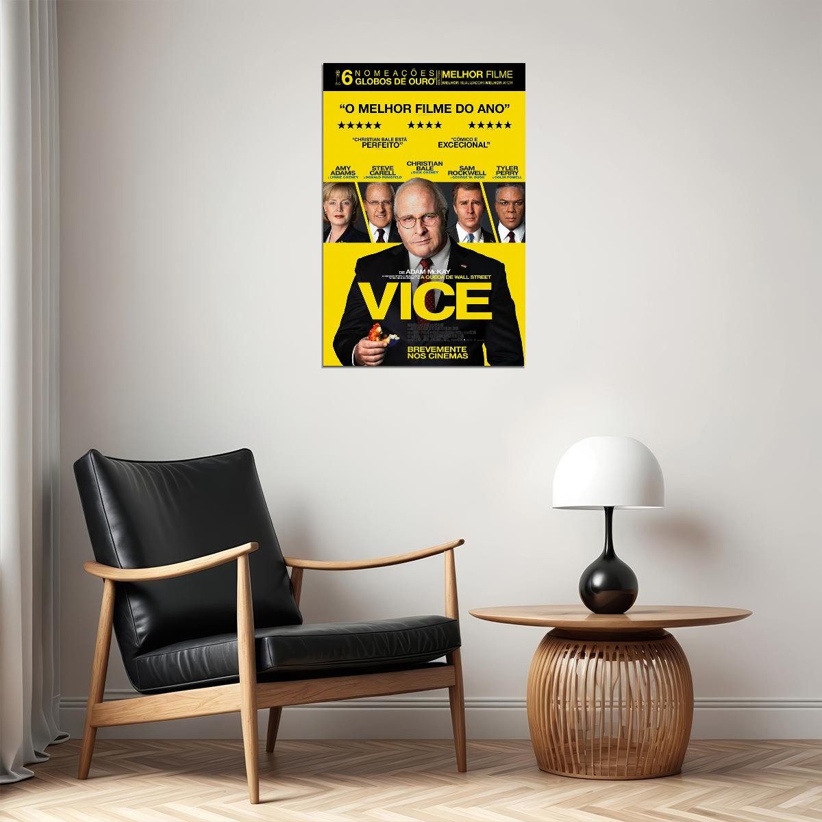 Vice 2018 Biography History Drama Cinema Film Movie Poster Wall Art Print Home Wall Decor - xonomax