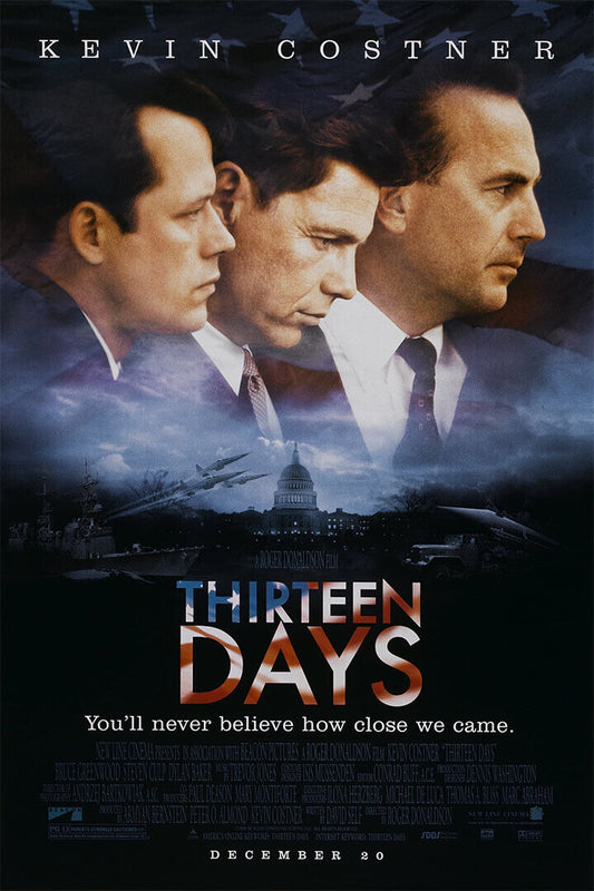 Thirteen Days Drama History Thriller Cinema Film Movie Poster Wall Art Print Home Wall Decor - xonomax
