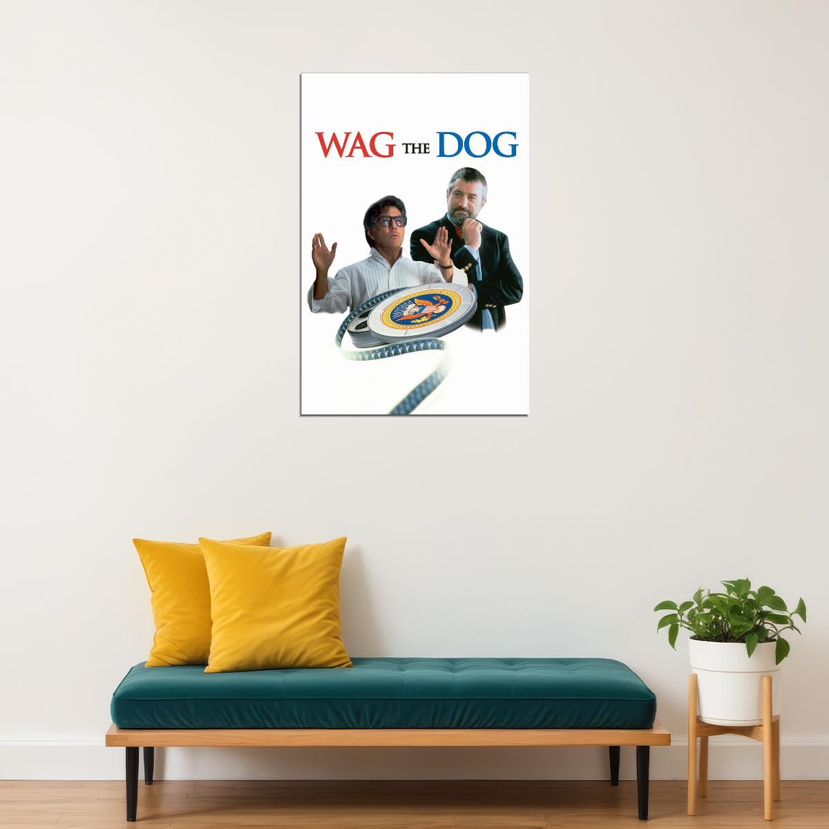 Wag The Dog Comedy Drama Cinema Film Movie Poster Wall Art Print Home Wall Decor - xonomax