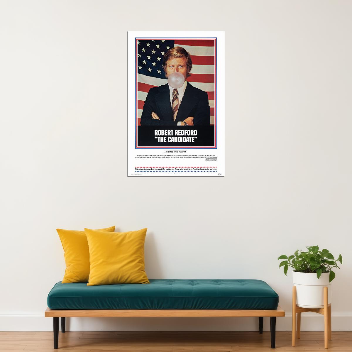 The Candidate Comedy Drama Cinema Film Movie Poster Wall Art Print Home Wall Decor - xonomax