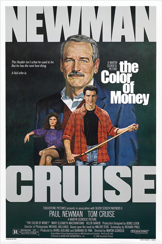 The Color Of Money Drama Sports Movie Cinema Film Poster Wall Art Print Home Wall Decor - xonomax