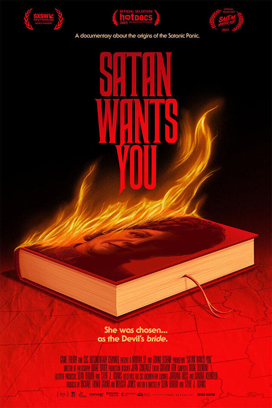 Satan Wants You Documentary Crime Mystery Cinema Film Poster Wall Art Print Home Wall Decor - xonomax