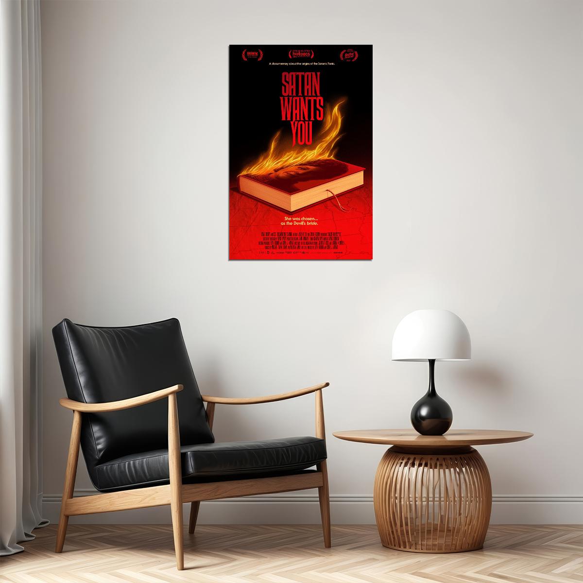 Satan Wants You Documentary Crime Mystery Cinema Film Poster Wall Art Print Home Wall Decor - xonomax