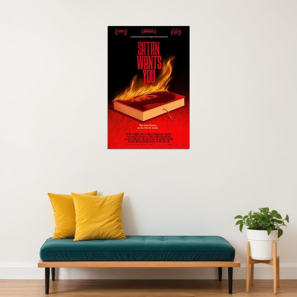 Satan Wants You Documentary Crime Mystery Cinema Film Poster Wall Art Print Home Wall Decor - xonomax