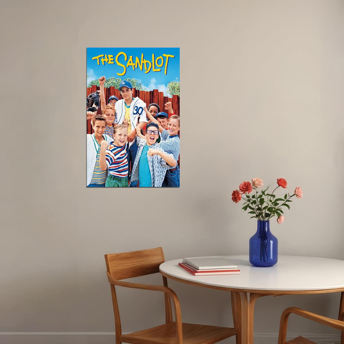 The Sandlot Family Comedy Sports Cinema Film Movie Poster Wall Art Print Home Wall Decor - xonomax