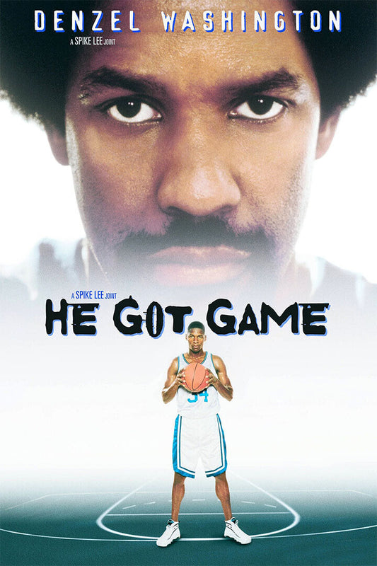 He Got Game Drama Sports Family Cinema Film Movie Poster Wall Art Print Home Wall Decor - xonomax
