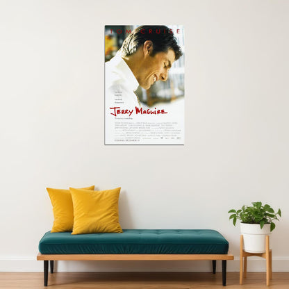 Jerry Maguire Comedy Romance Drama Cinema Film Movie Poster Wall Art Print Home Wall Decor