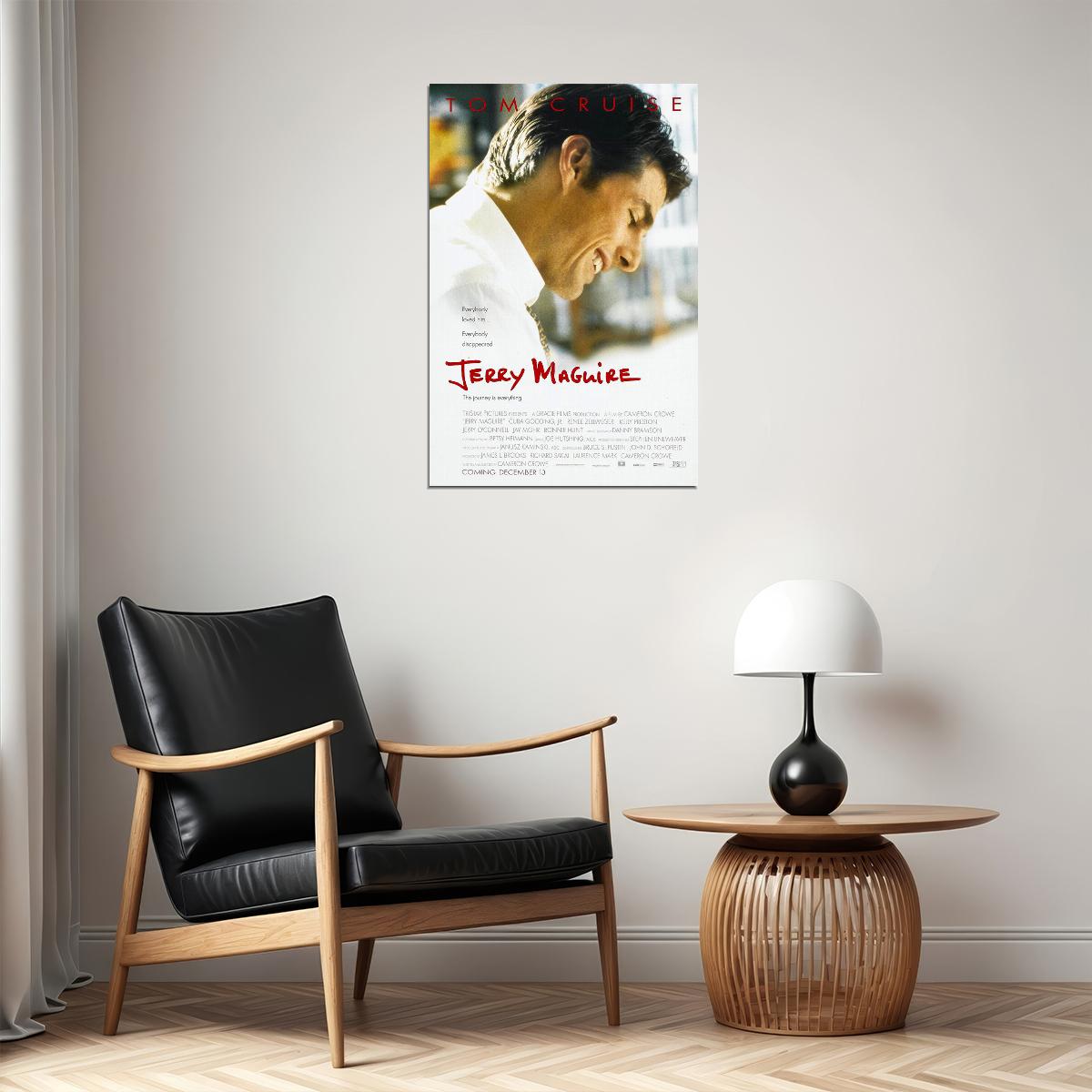 Jerry Maguire Comedy Romance Drama Cinema Film Movie Poster Wall Art Print Home Wall Decor