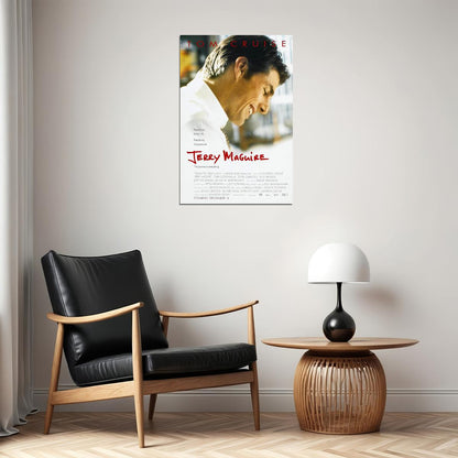 Jerry Maguire Comedy Romance Drama Cinema Film Movie Poster Wall Art Print Home Wall Decor