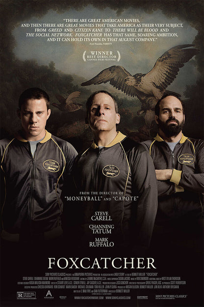 Foxcatcher Biography History Sports Cinema Film Movie Poster Wall Art Print Home Wall Decor - xonomax