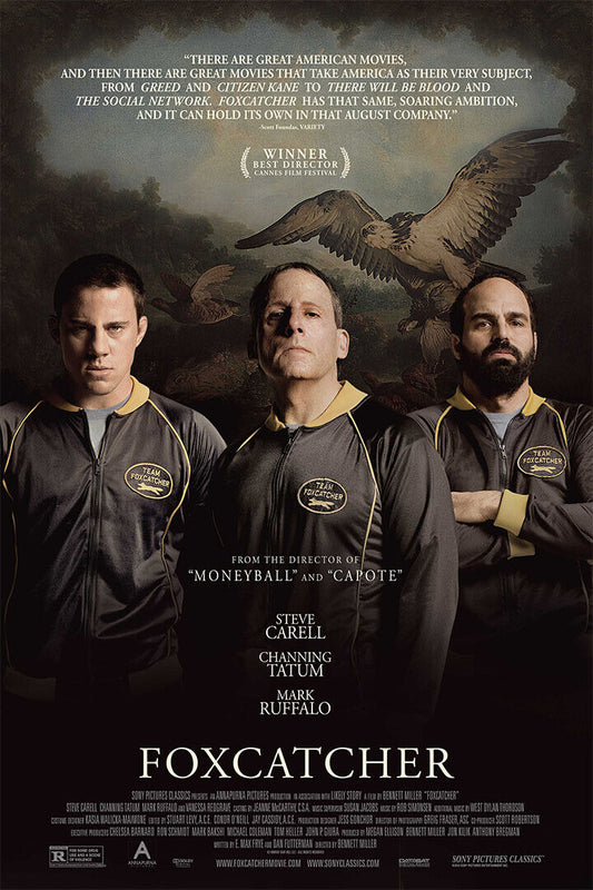 Foxcatcher Biography History Sports Cinema Film Movie Poster Wall Art Print Home Wall Decor - xonomax