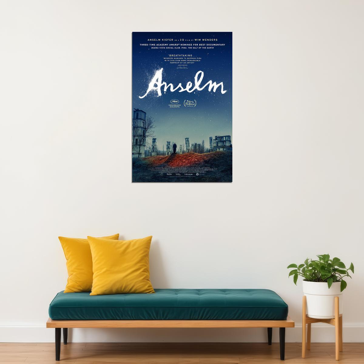 Anselm Documentary Cinema Film Movie Gift Poster Wall Art Print Home Wall Decor - xonomax