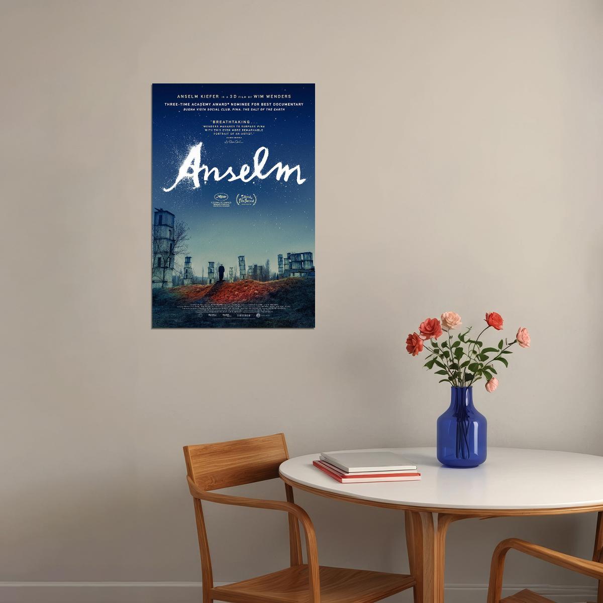 Anselm Documentary Cinema Film Movie Gift Poster Wall Art Print Home Wall Decor - xonomax
